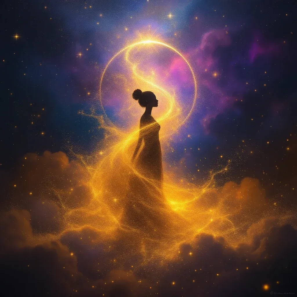 Altın Rengi — Kuyumcuya Gitmek sembolünün altın rengi varyantını temsil eden cosmic mini görsel.