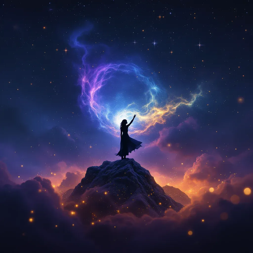 Berrak Su ve Açık Merdiven — Hortumla Merdiven Yıkamak sembolünün berrak su ve açık merdiven varyantını temsil eden cosmic mini görsel.