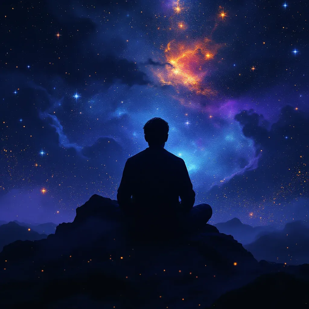Berrak ve Temiz Yağmur — Yağmurda Islanmak sembolünün berrak ve temiz yağmur varyantını temsil eden cosmic mini görsel.