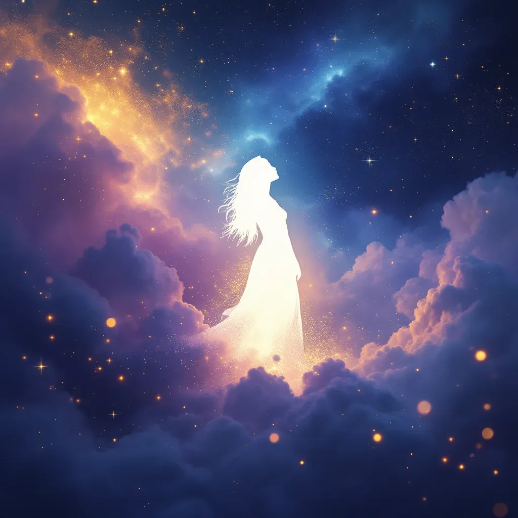 Beyaz Anneanne — Anneanne sembolünün beyaz anneanne varyantını temsil eden cosmic mini görsel.