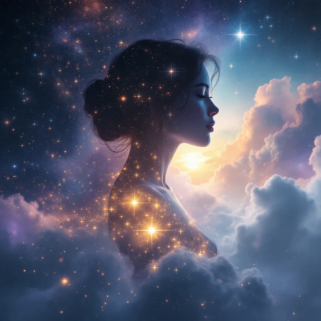 Beyaz Babaannenin Öldüğünü Duymak — Babaannenin Öldüğünü Duymak sembolünün beyaz babaannenin öldüğünü duymak varyantını temsil eden cosmic mini görsel.