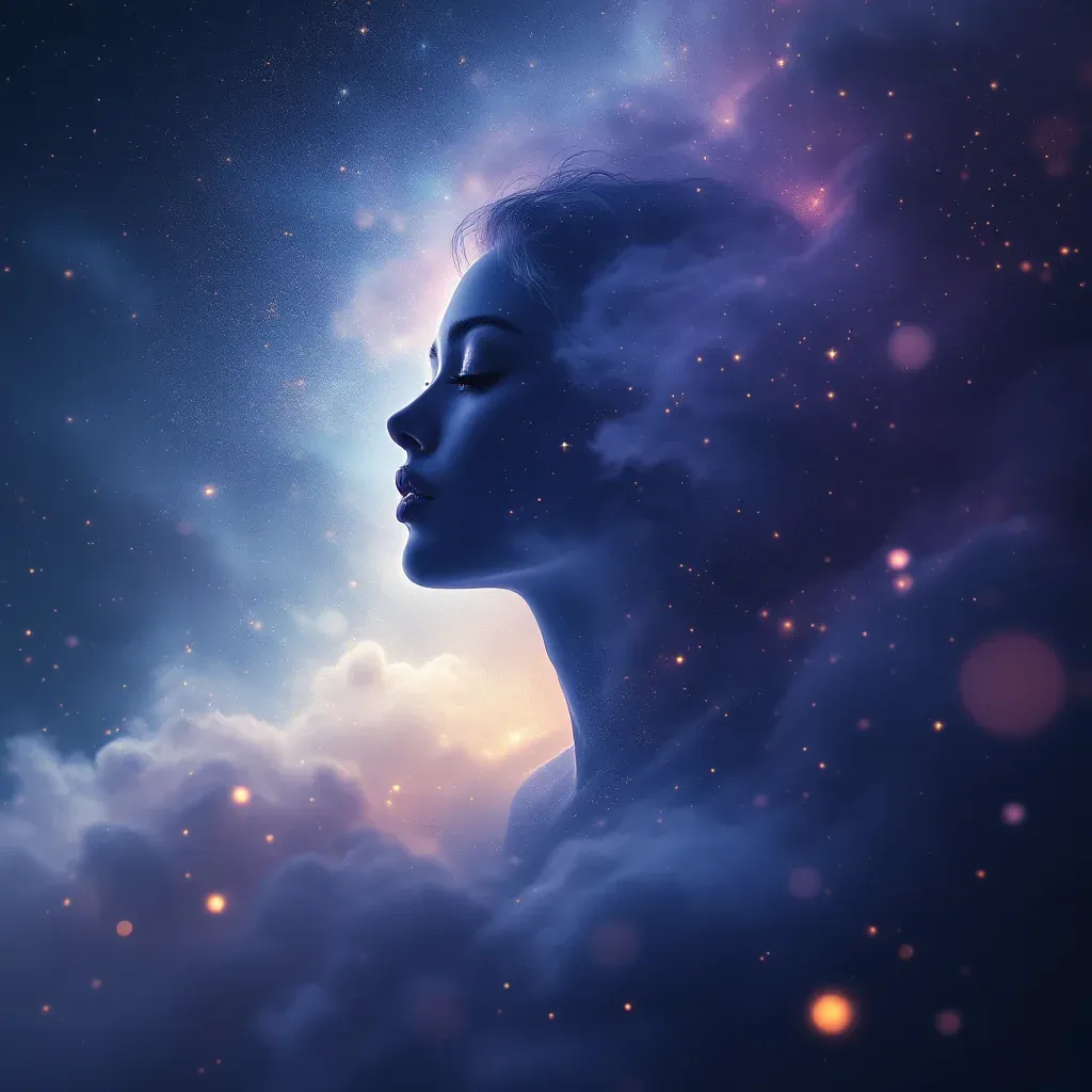 Beyaz Baş Açıklığı — Kendini Başı Açık sembolünün beyaz baş açıklığı varyantını temsil eden cosmic mini görsel.