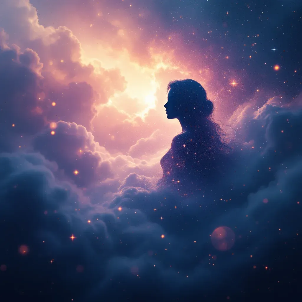 Beyaz Figür — Birinin Seni Boğmaya Çalışması sembolünün beyaz figür varyantını temsil eden cosmic mini görsel.
