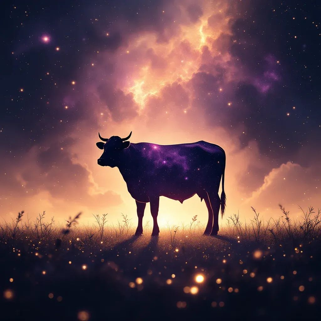 Beyaz İnek — İnek sembolünün beyaz i̇nek varyantını temsil eden cosmic mini görsel.