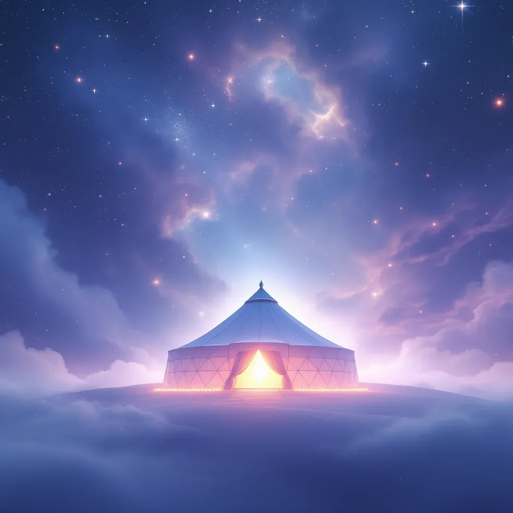 Beyaz Ülkeye Gitmek — Yurt Dışına Gitmek sembolünün beyaz ülkeye gitmek varyantını temsil eden cosmic mini görsel.