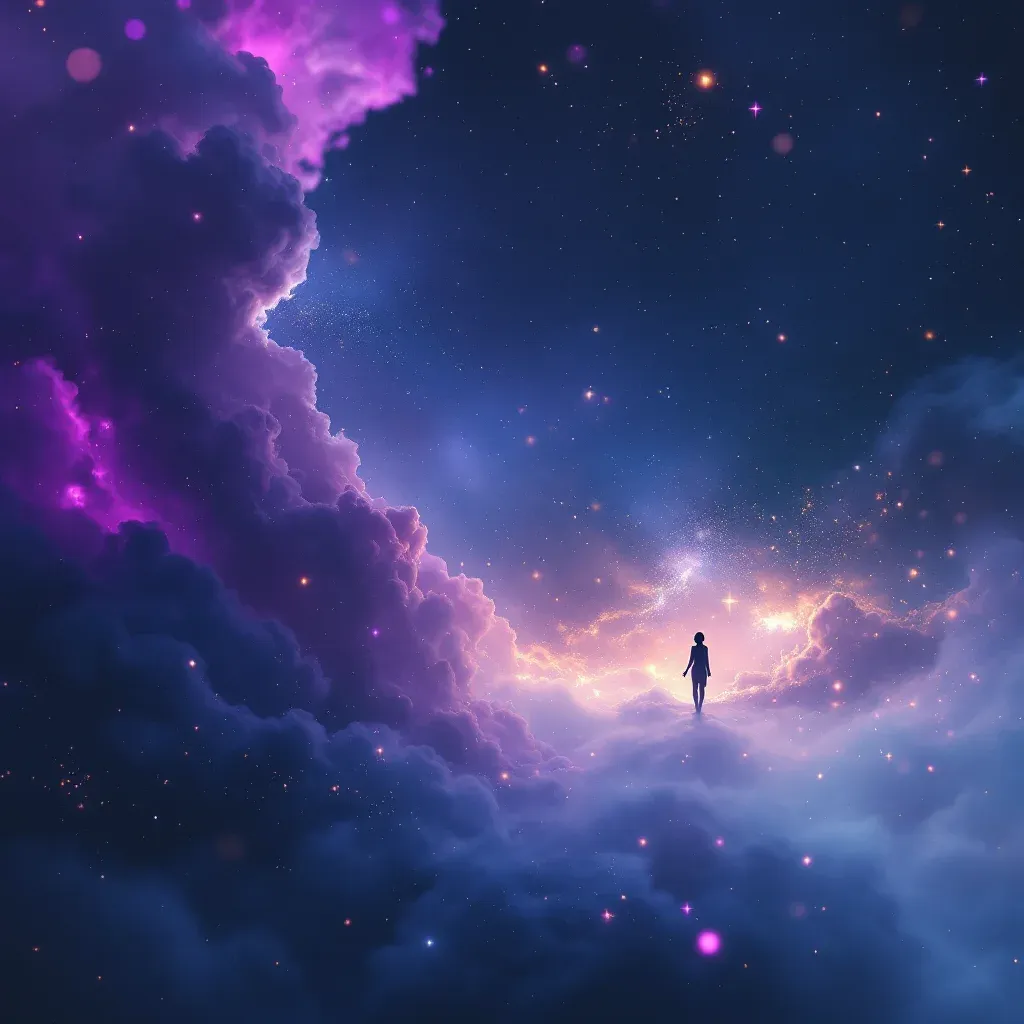 Beyaz Üniforma veya Beyaz Işık — Askere Gitmek sembolünün beyaz üniforma veya beyaz işık varyantını temsil eden cosmic mini görsel.