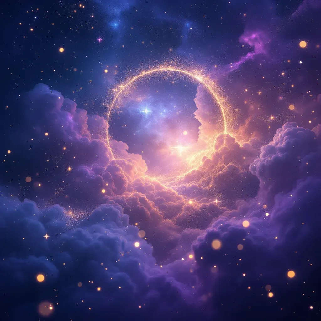 Çok Yüksek Merdiven — Yüksek Merdivenden Inememek sembolünün çok yüksek merdiven varyantını temsil eden cosmic mini görsel.