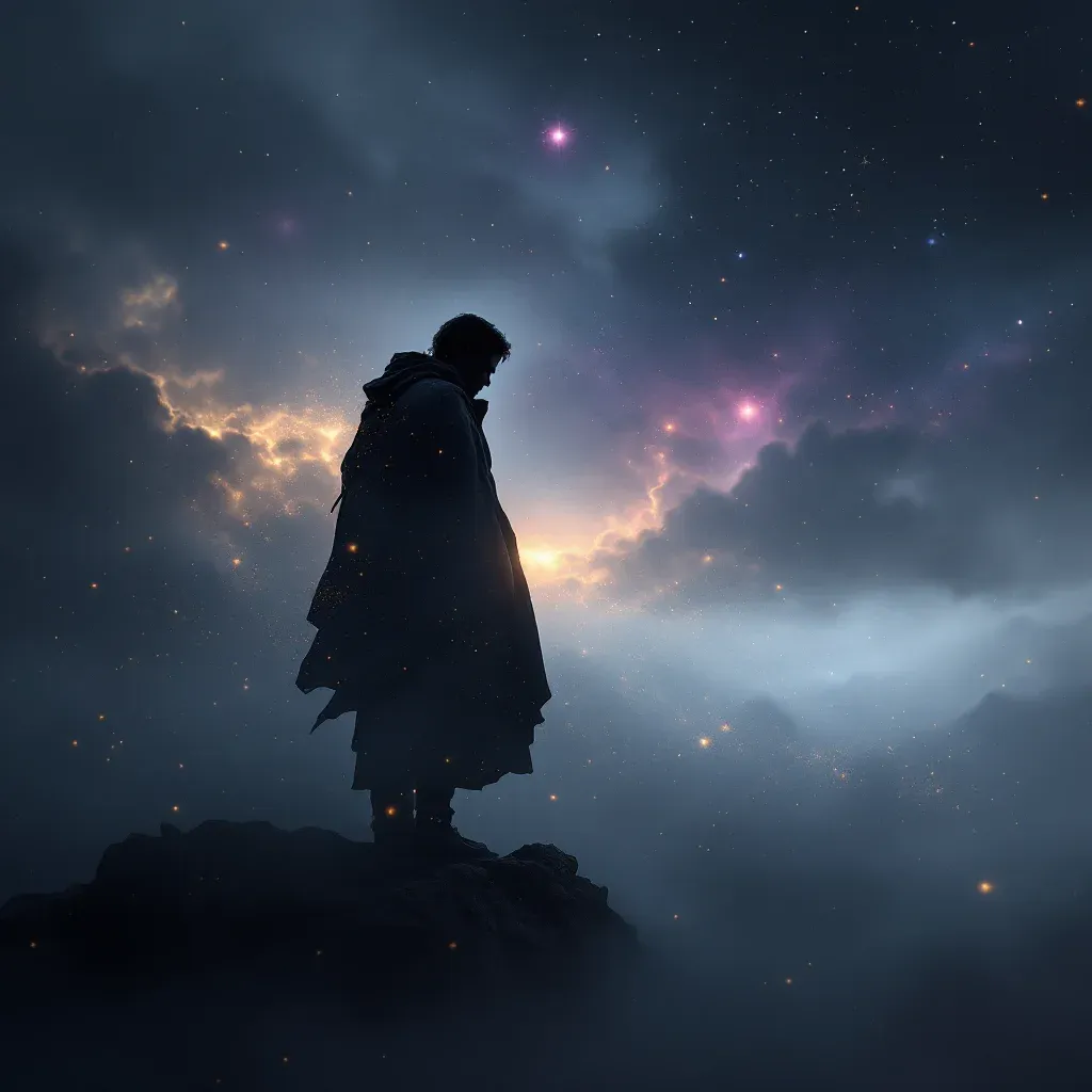 Gri Dev Erkek — Dev Erkek sembolünün gri dev erkek varyantını temsil eden cosmic mini görsel.