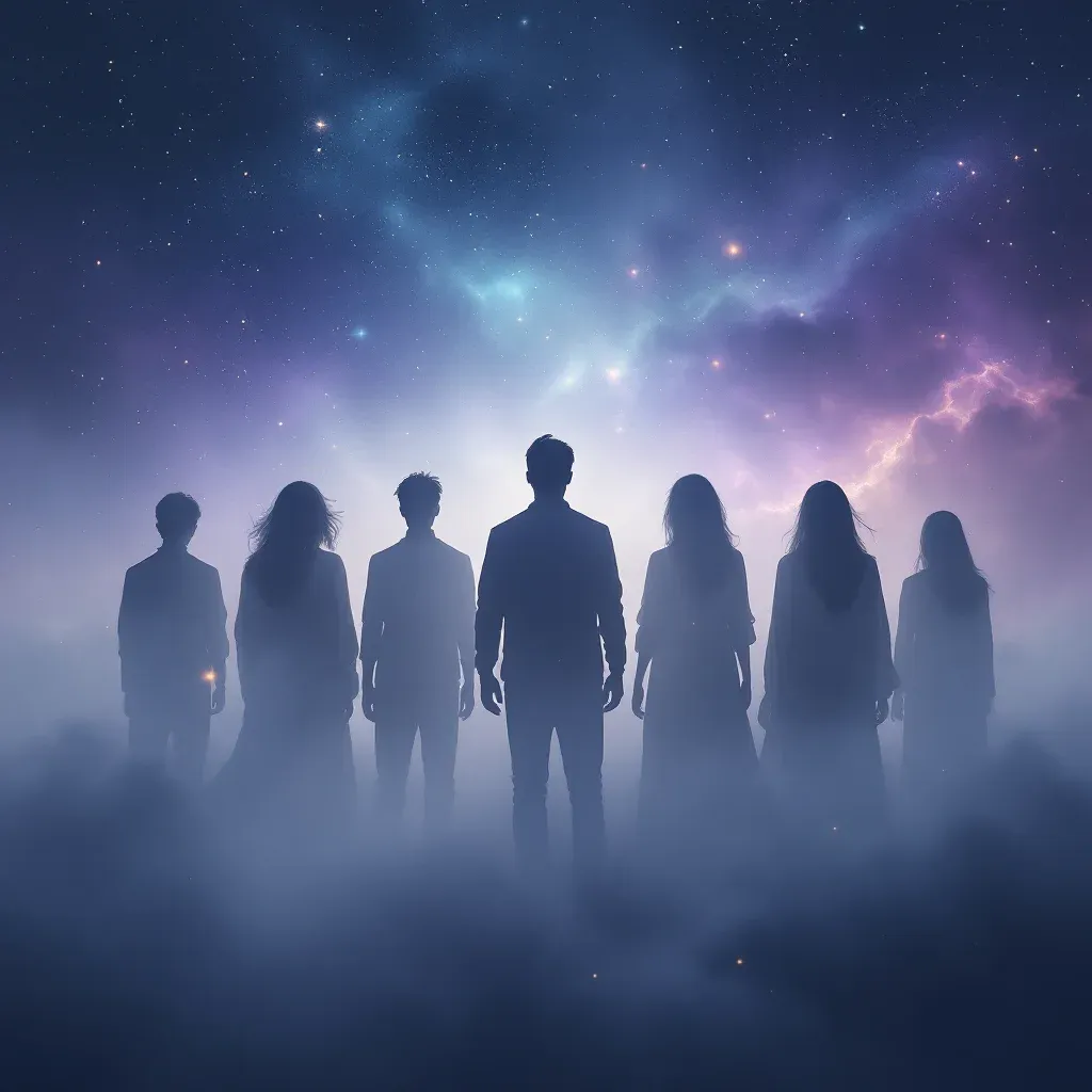 Gri Kurt Sürüsü — Kurt Sürüsü sembolünün gri kurt sürüsü varyantını temsil eden cosmic mini görsel.