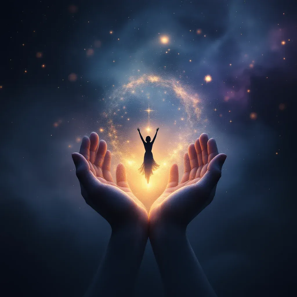 Gri Kuşu Eline Almak — Kuşu Eline Almak sembolünün gri kuşu eline almak varyantını temsil eden cosmic mini görsel.