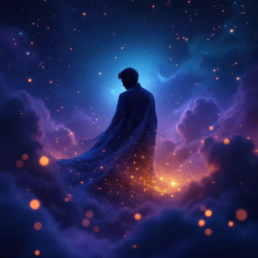 Güzel ve Düzgün Okumak — Ruyada Kuran Okumak sembolünün güzel ve düzgün okumak varyantını temsil eden cosmic mini görsel.