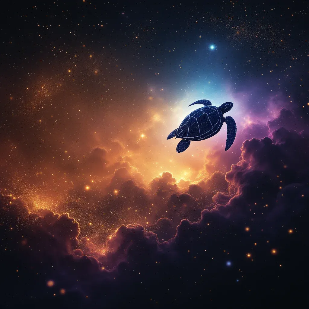 Kahverengi Caretta Caretta — Caretta Caretta sembolünün kahverengi caretta caretta varyantını temsil eden cosmic mini görsel.