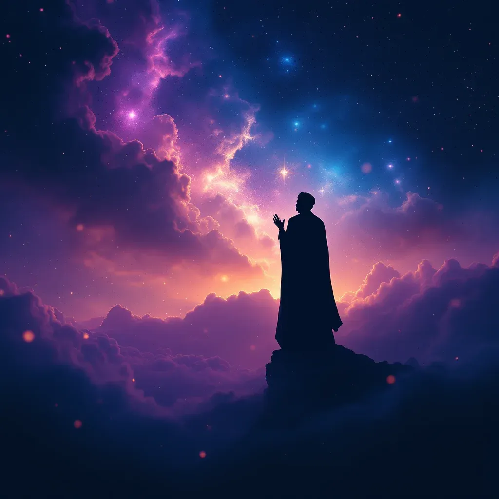 Karanlık Tonlarda Allah'a İsyan — Ruyada Allaha Isyan Etmek sembolünün karanlık tonlarda allah'a i̇syan varyantını temsil eden cosmic mini görsel.