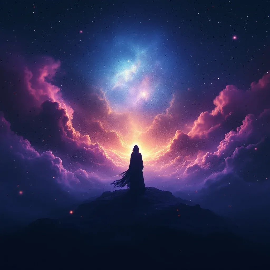 Karanlık Yol — Yolunu Bulmaya Çalışmak Diyanet sembolünün karanlık yol varyantını temsil eden cosmic mini görsel.