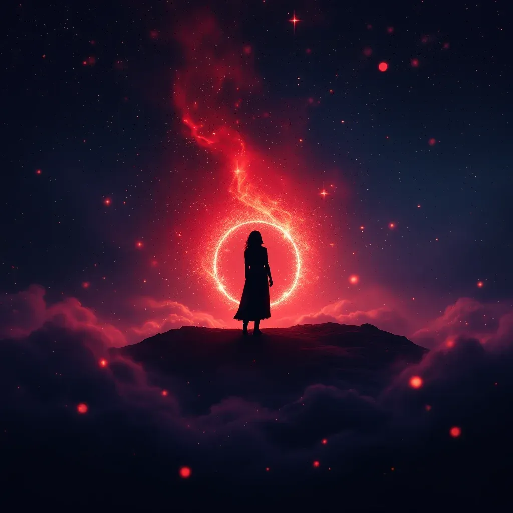 Kırmızı Detaylı Eski Karı — Eşinin Eski Karısını sembolünün kırmızı detaylı eski karı varyantını temsil eden cosmic mini görsel.