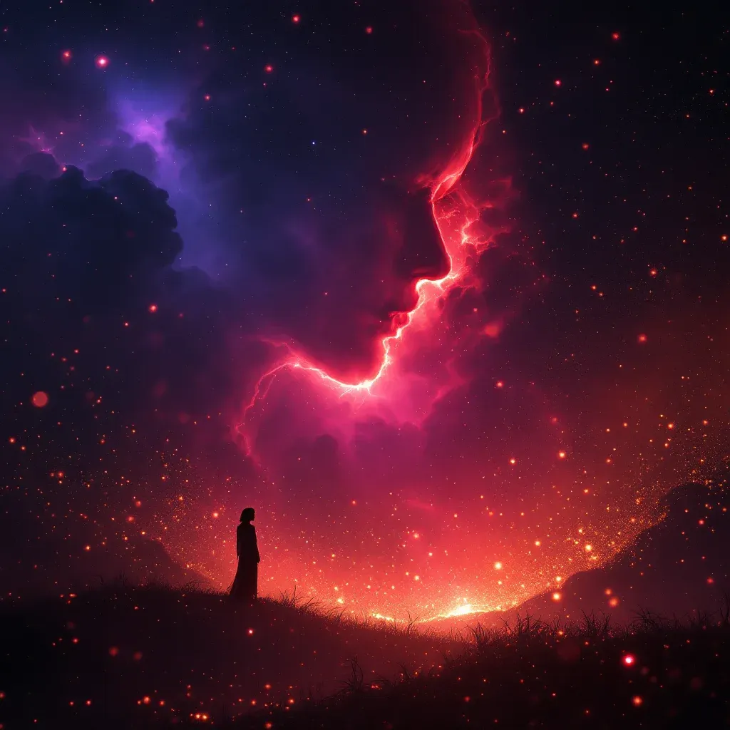 Kırmızı Görümce — Görümce sembolünün kırmızı görümce varyantını temsil eden cosmic mini görsel.