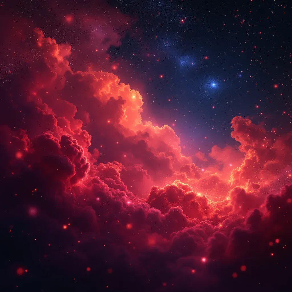 Kırmızı Hamile Kadının Bebek Düşürmesi — Hamile Birinin Bebek Düşürdüğünü sembolünün kırmızı hamile kadının bebek düşürmesi varyantını temsil eden cosmic mini görsel.