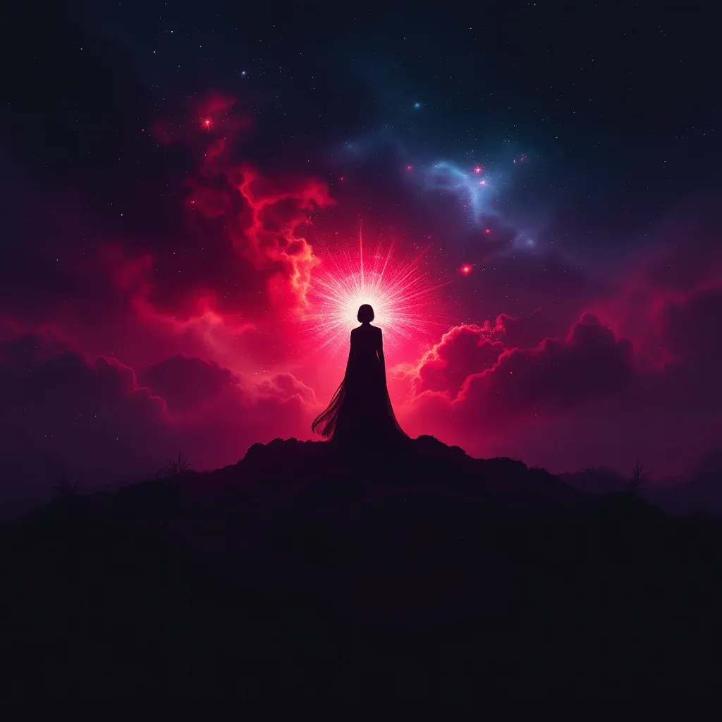 Kırmızı Makat Deliği — Makat Deliği sembolünün kırmızı makat deliği varyantını temsil eden cosmic mini görsel.