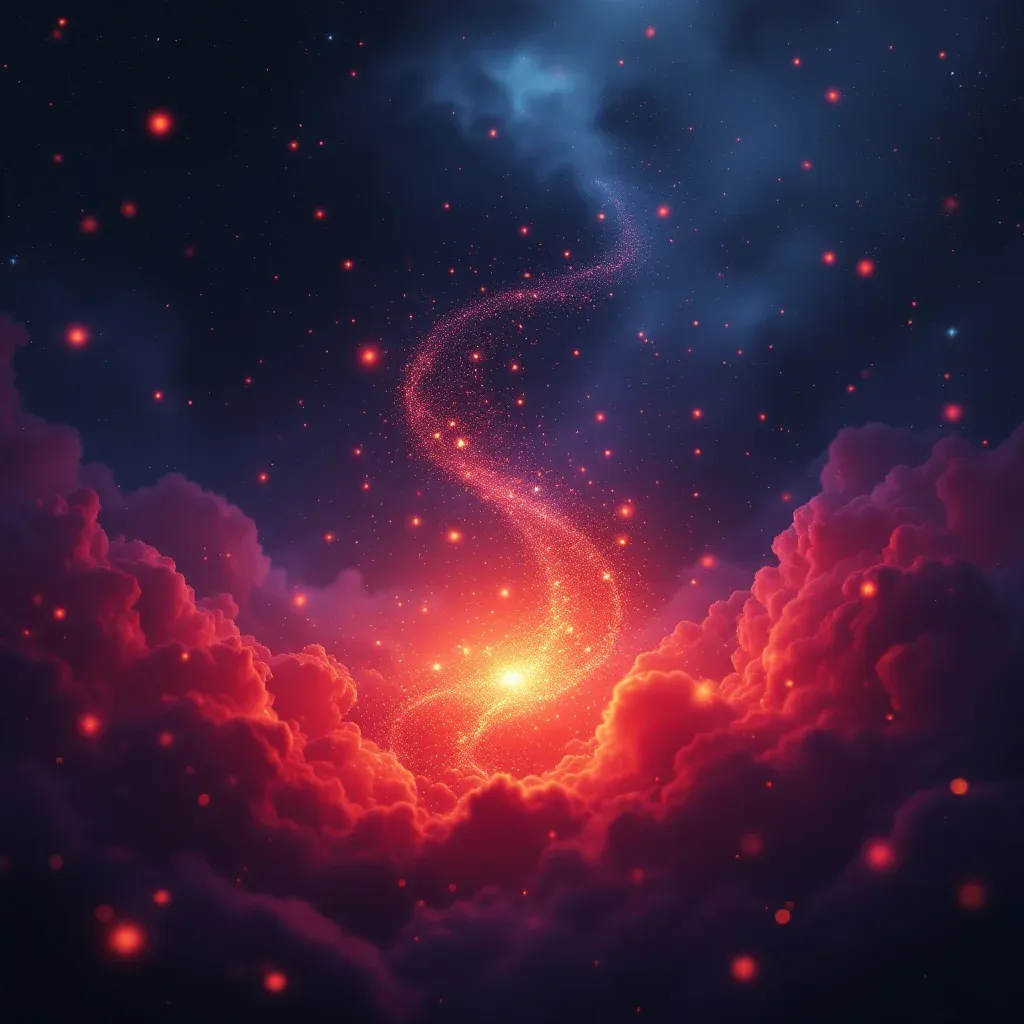 Kırmızı Telefonla Konuşmak — Telefonla Konuşmak sembolünün kırmızı telefonla konuşmak varyantını temsil eden cosmic mini görsel.