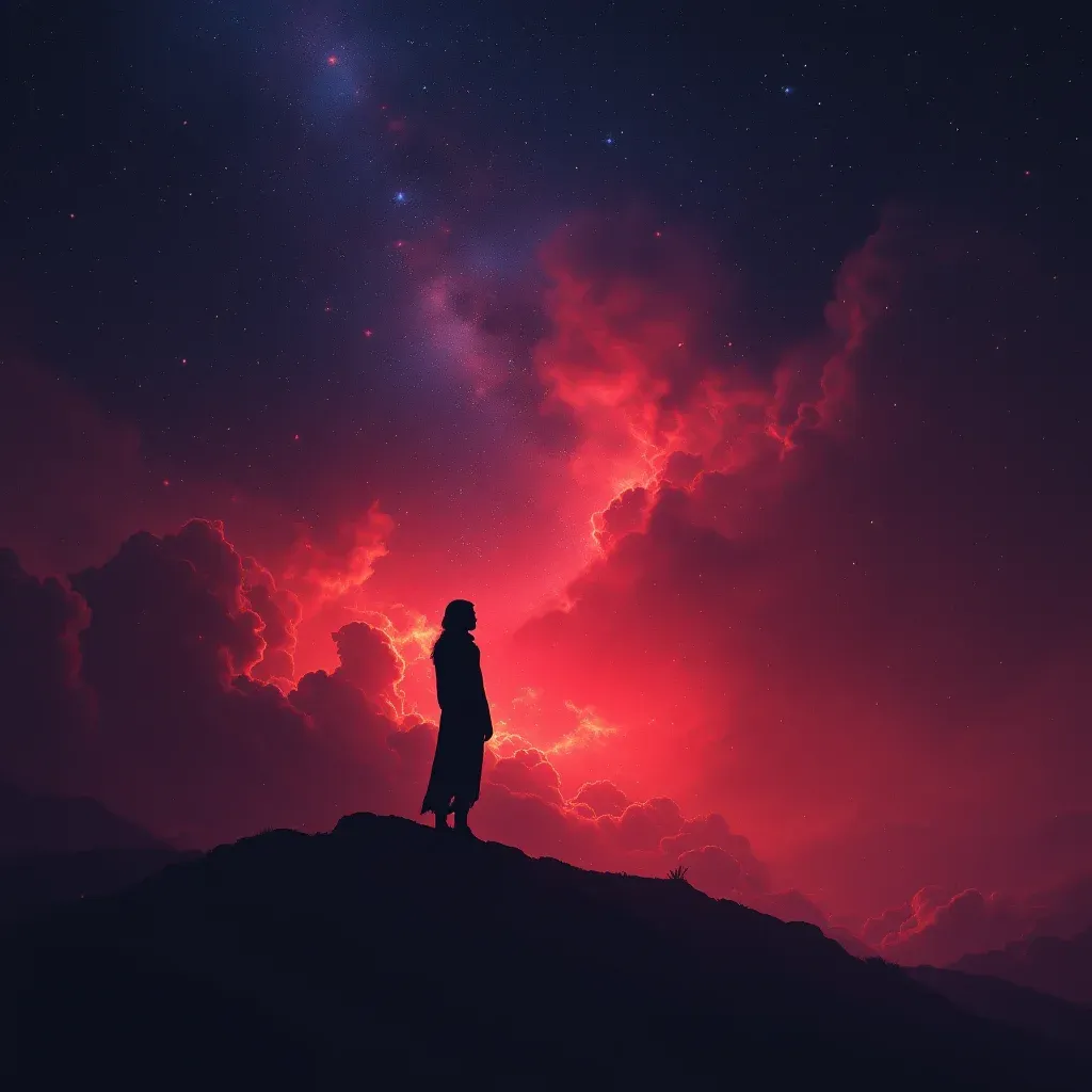 Kırmızı Tonlar — Eski Sevgiliyle Mesajlaşmak sembolünün kırmızı tonlar varyantını temsil eden cosmic mini görsel.
