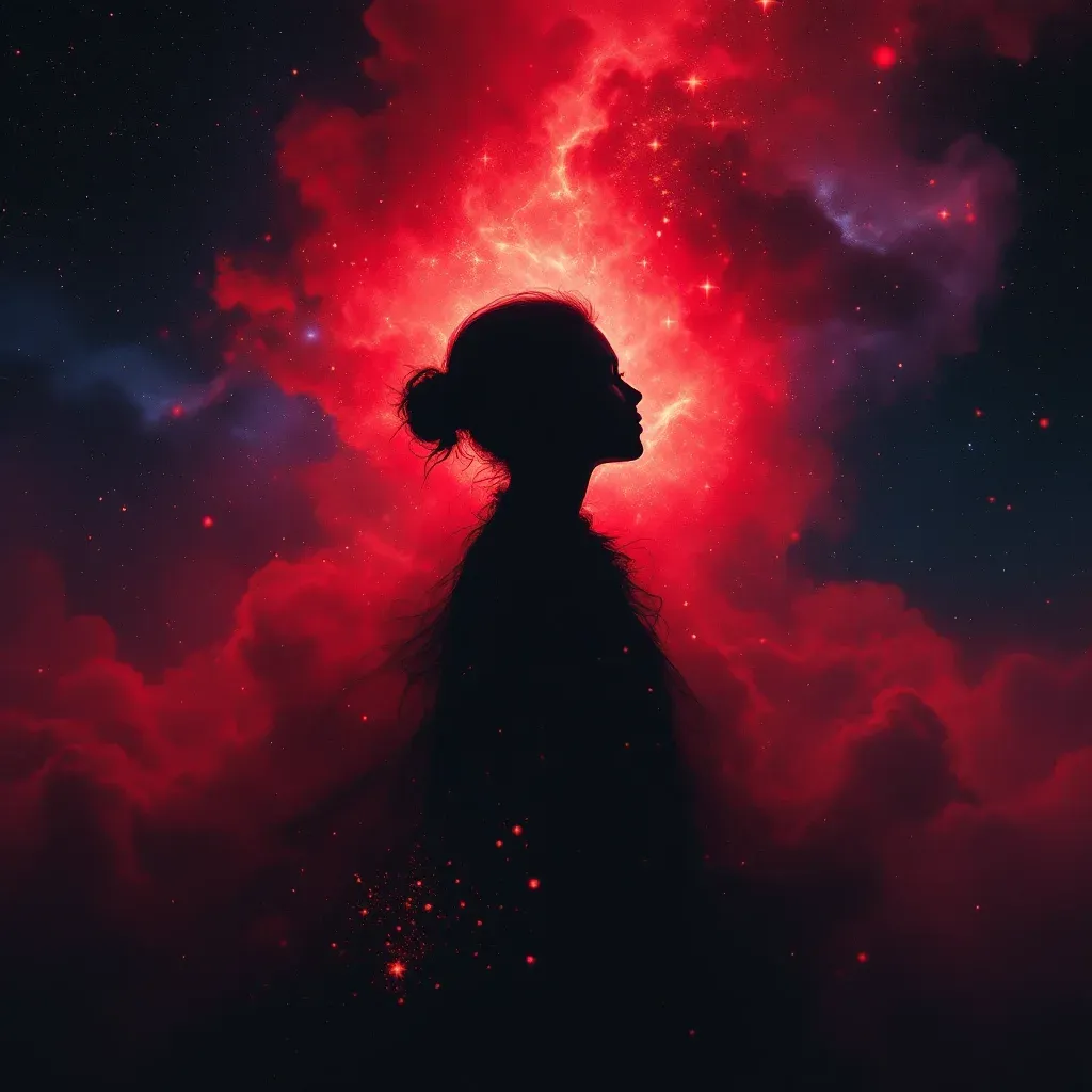 Kırmızı Tonlar — Hamile Olduğunu Söylemek sembolünün kırmızı tonlar varyantını temsil eden cosmic mini görsel.