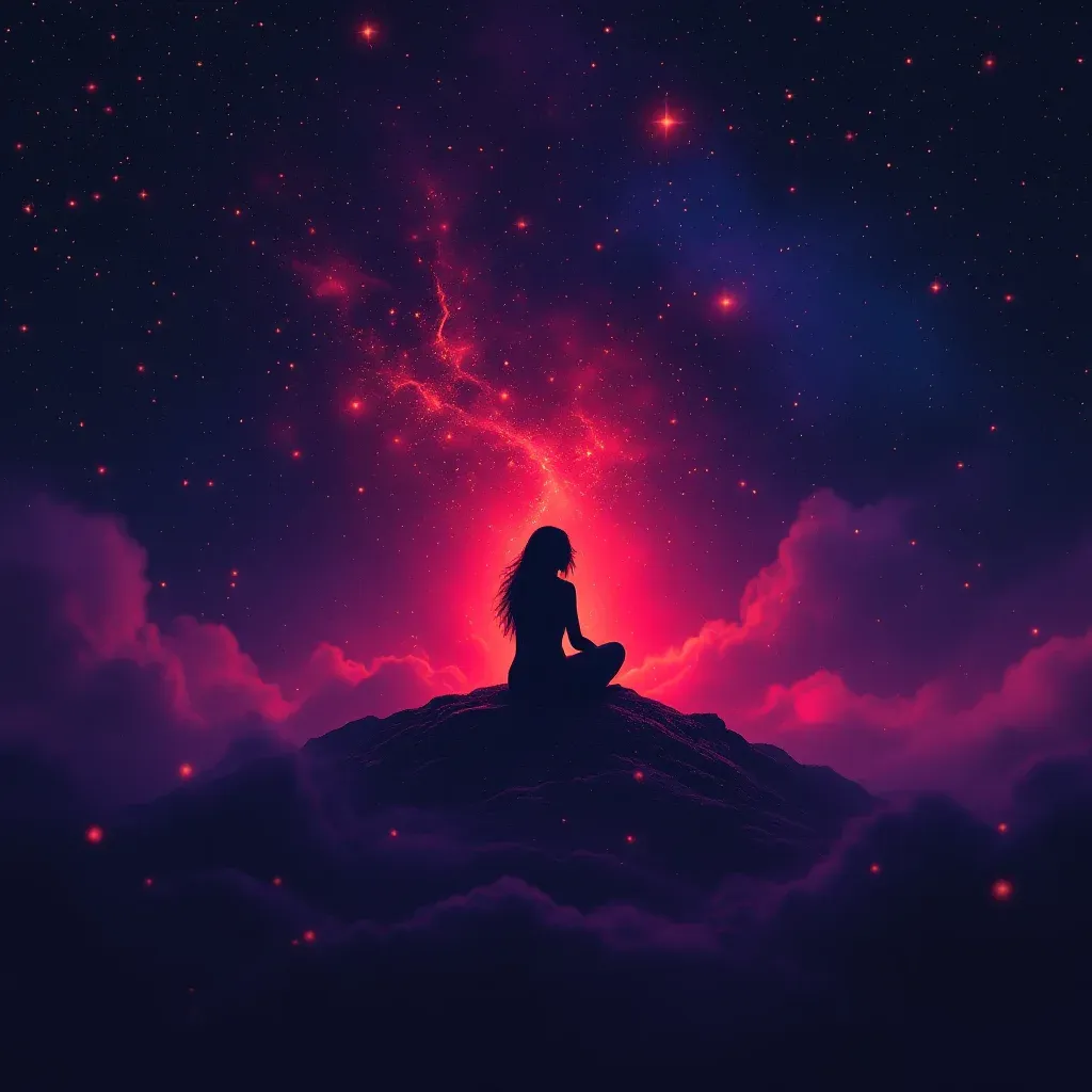 Kırmızı Tonlar — Birinin Sana Tükürmesi sembolünün kırmızı tonlar varyantını temsil eden cosmic mini görsel.