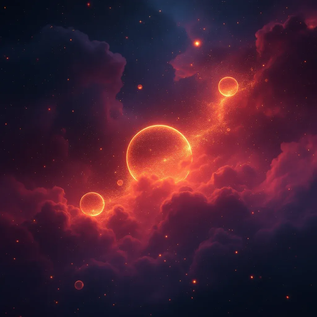 Kırmızımsı Altın — Altın sembolünün kırmızımsı altın varyantını temsil eden cosmic mini görsel.