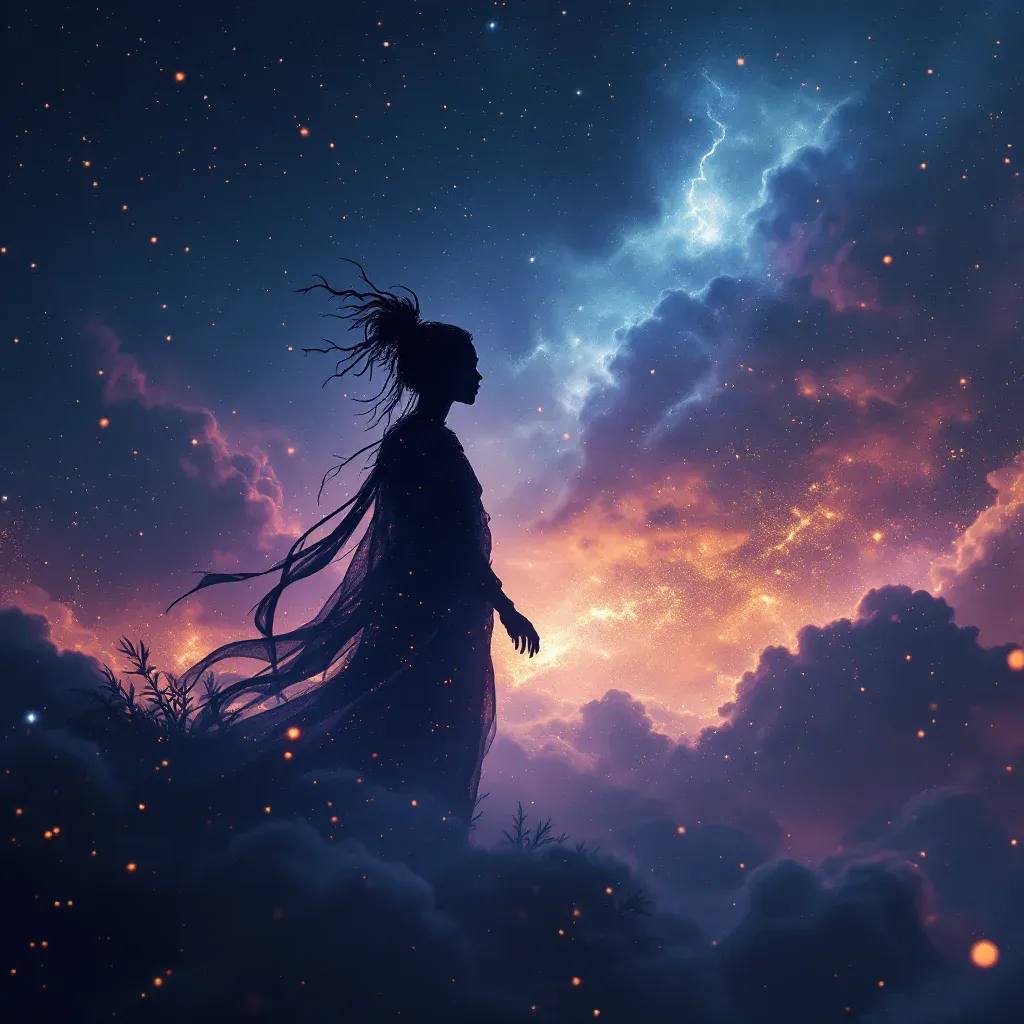 Koyu Gri Kedi — Gri Kedi sembolünün koyu gri kedi varyantını temsil eden cosmic mini görsel.