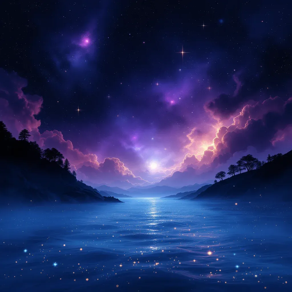 Koyu Mavi Dalgalı Deniz — Dalgalı Deniz sembolünün koyu mavi dalgalı deniz varyantını temsil eden cosmic mini görsel.