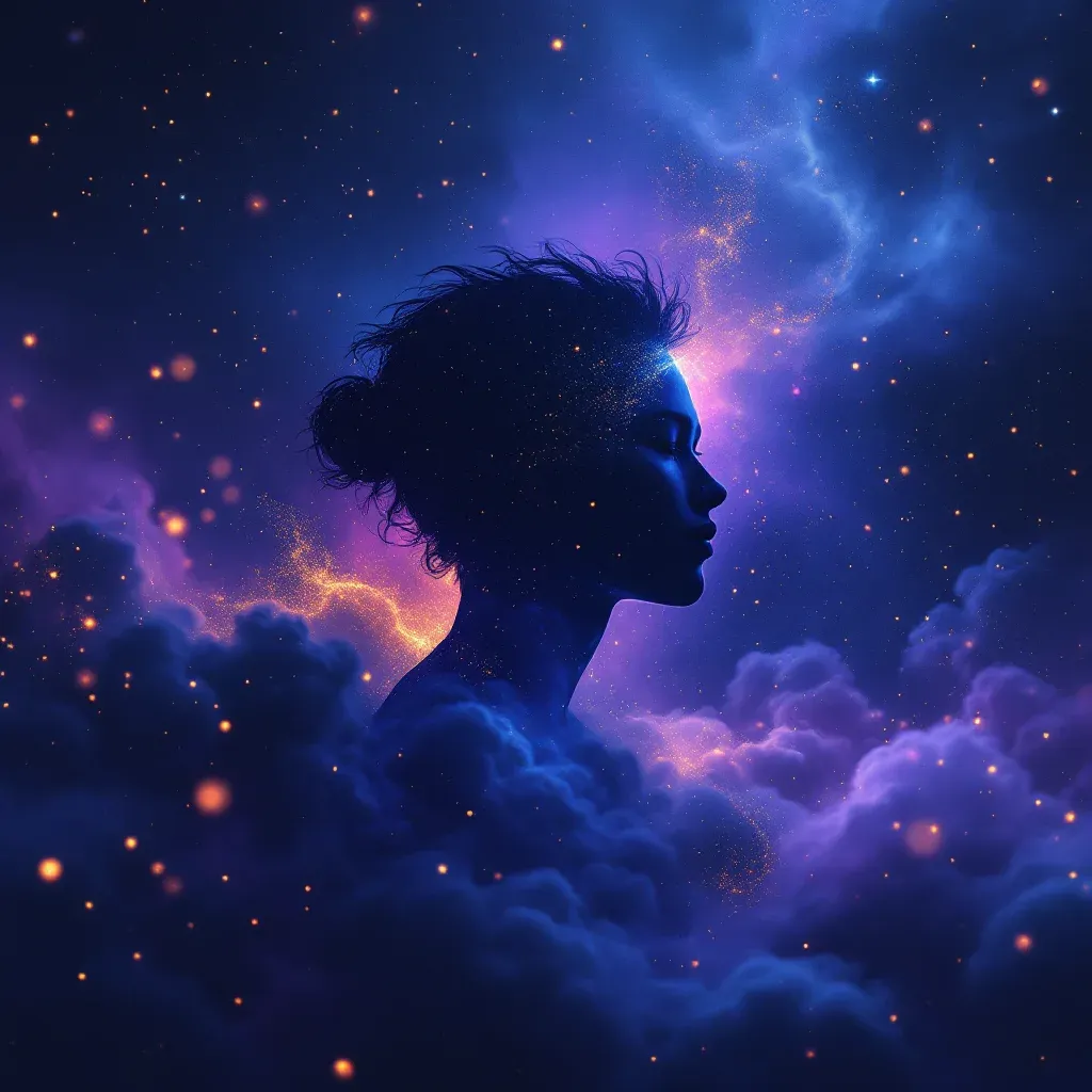 Koyu Mavi Elbise — Mavi Elbise Giymek sembolünün koyu mavi elbise varyantını temsil eden cosmic mini görsel.