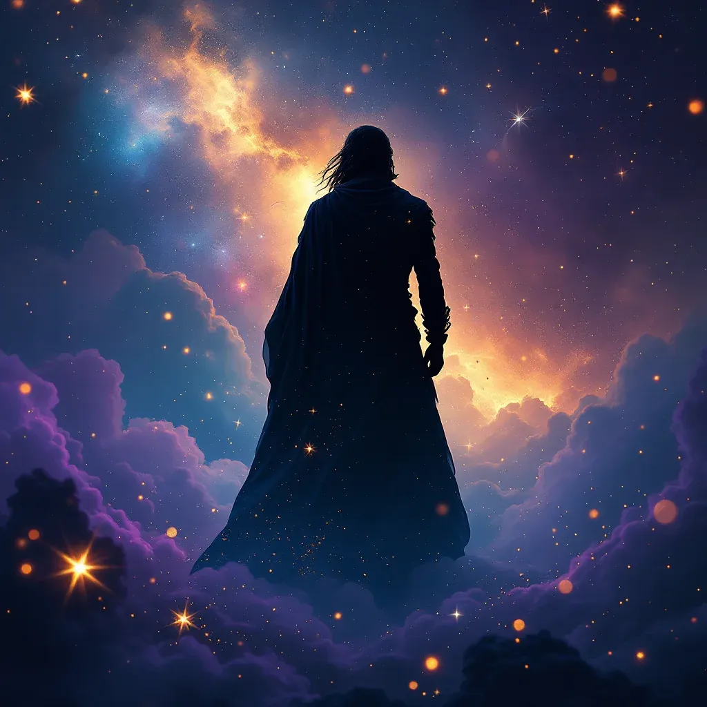 Mavi Tonlarda Eski Is Arkadaslari — Ruyada Eski Is Arkadaslarini Gormek sembolünün mavi tonlarda eski is arkadaslari varyantını temsil eden cosmic mini görsel.