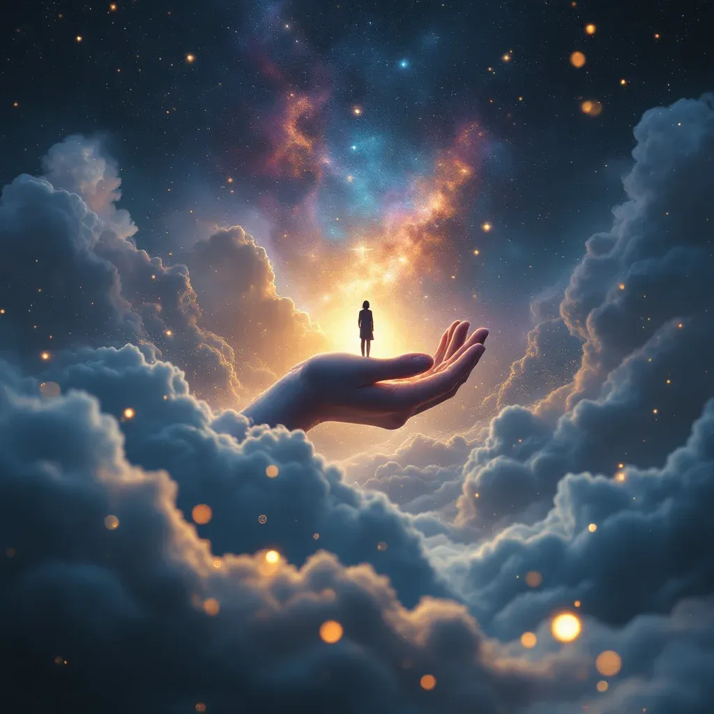 Saf Beyaz Saç — Tanıdık Birinin Saçının Beyazladığını sembolünün saf beyaz saç varyantını temsil eden cosmic mini görsel.