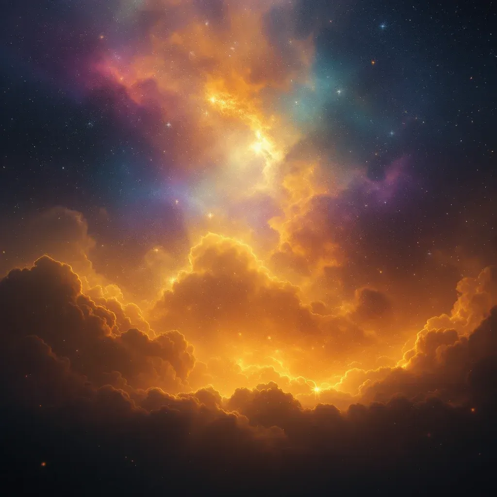 Sarı Dişlerin Dökülmesi — Dişlerin Dökülmesi sembolünün sarı dişlerin dökülmesi varyantını temsil eden cosmic mini görsel.