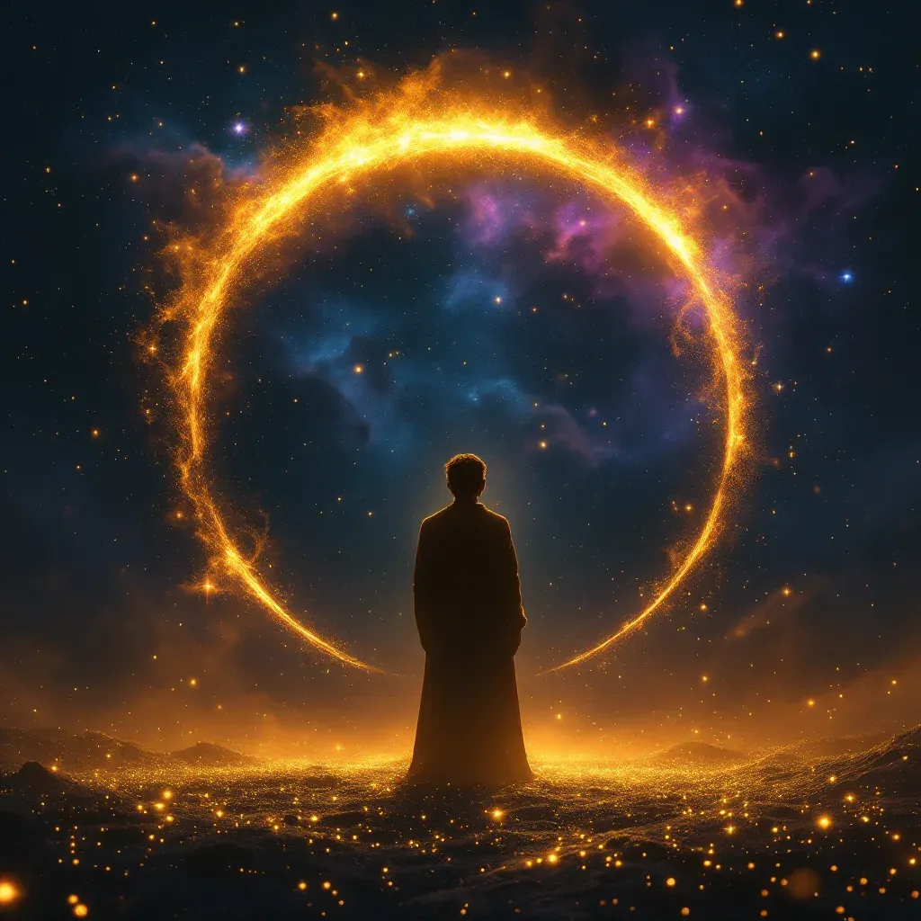 Sarı Erkek Torun — Erkek Torun Görmek Diyanet sembolünün sarı erkek torun varyantını temsil eden cosmic mini görsel.