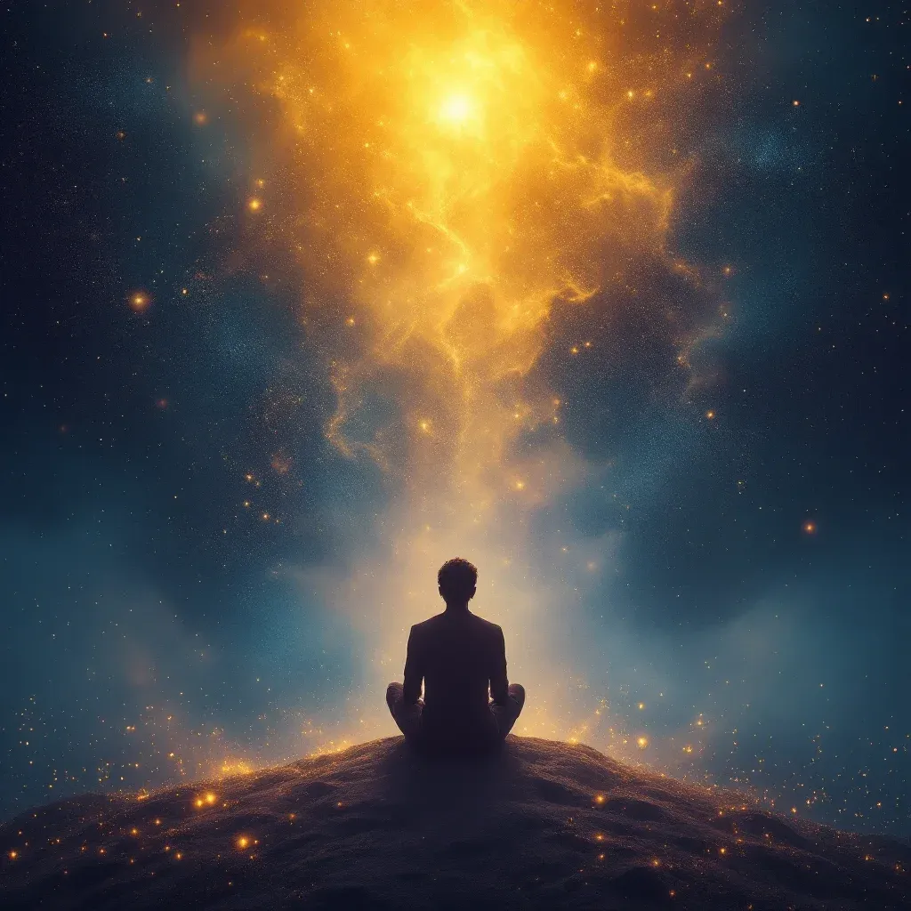Sarı Kokuya Eşlik Eden Ölü — Ölünün Kokması Diyanet sembolünün sarı kokuya eşlik eden ölü varyantını temsil eden cosmic mini görsel.