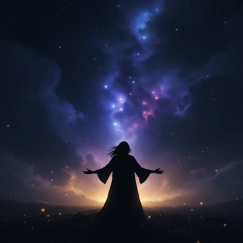 Siyah Açılmak — Açılmak sembolünün siyah açılmak varyantını temsil eden cosmic mini görsel.