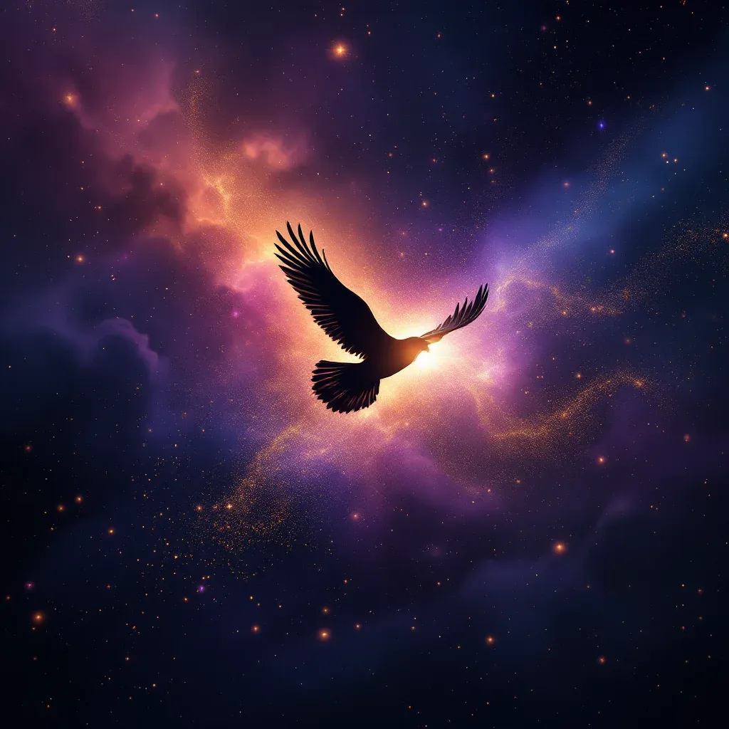 Siyah Ayıdan Kaçmak — Ayıdan Kaçmak sembolünün siyah ayıdan kaçmak varyantını temsil eden cosmic mini görsel.