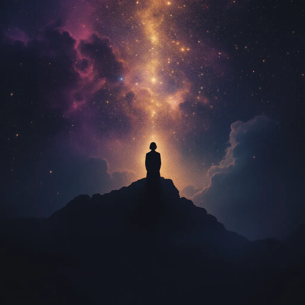 Siyah Balık — Suyun İçinde Balık Görmek Diyanet sembolünün siyah balık varyantını temsil eden cosmic mini görsel.