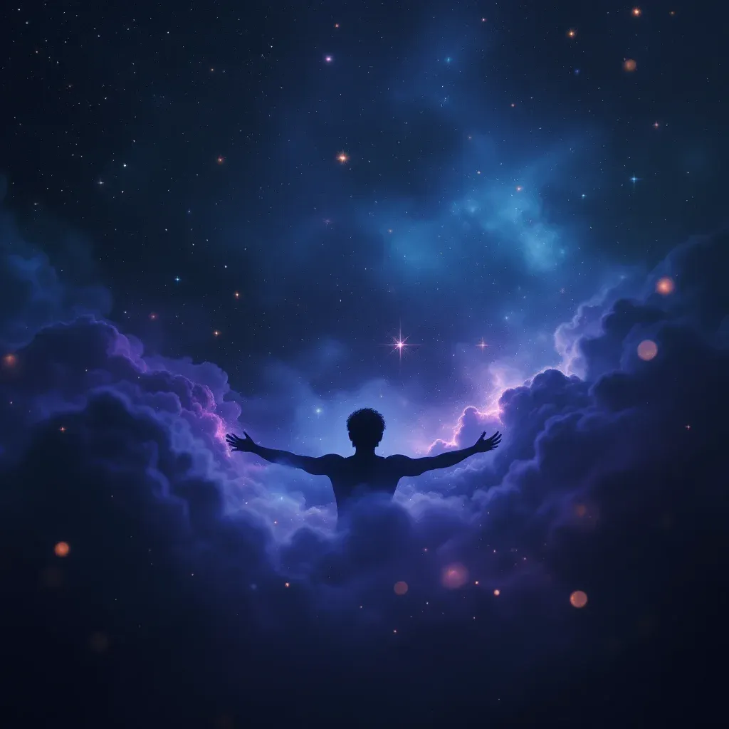 Siyah Cenin — Ruyada Cenini Eline Almak sembolünün siyah cenin varyantını temsil eden cosmic mini görsel.