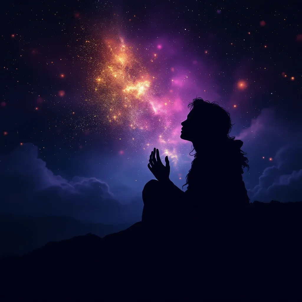 Siyah Cin — Cin Görmek Ama Korkmamak sembolünün siyah cin varyantını temsil eden cosmic mini görsel.