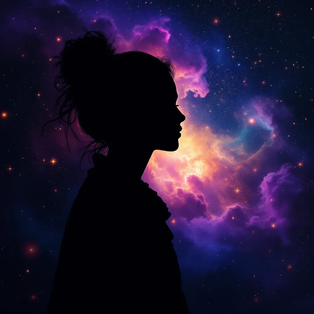 Siyah Dişlerin Dökülmesi — Diş Dökülmesi sembolünün siyah dişlerin dökülmesi varyantını temsil eden cosmic mini görsel.