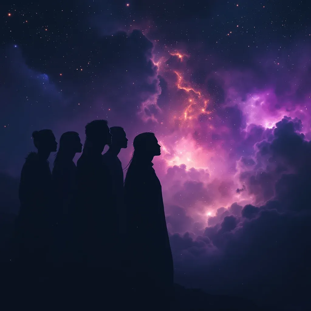 Siyah Domuz Sürüsü — Domuz Sürüsü sembolünün siyah domuz sürüsü varyantını temsil eden cosmic mini görsel.