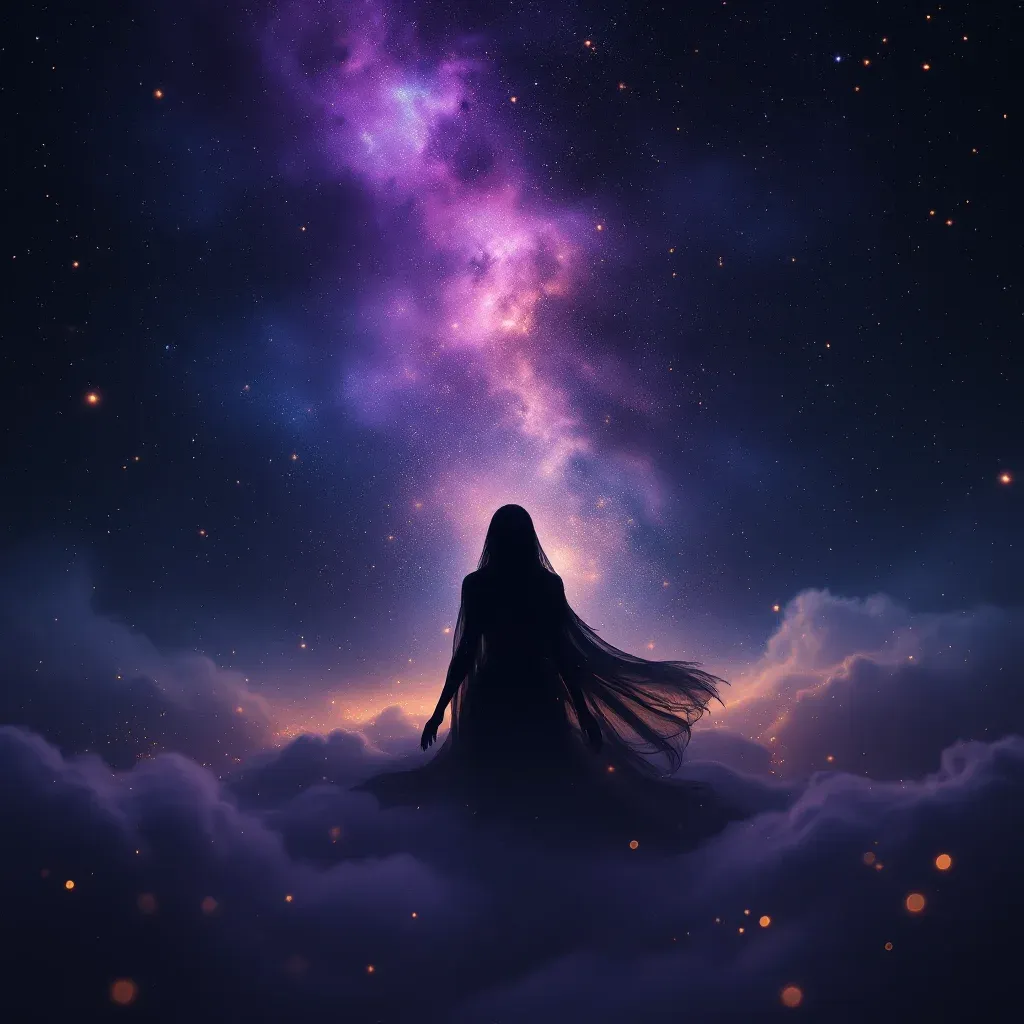 Siyah Düğün — Ruyada Dugune Gitmek sembolünün siyah düğün varyantını temsil eden cosmic mini görsel.