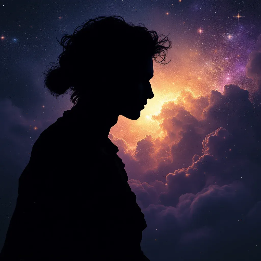 Siyah Dumanlı Orman Yangını — Orman Yangını sembolünün siyah dumanlı orman yangını varyantını temsil eden cosmic mini görsel.