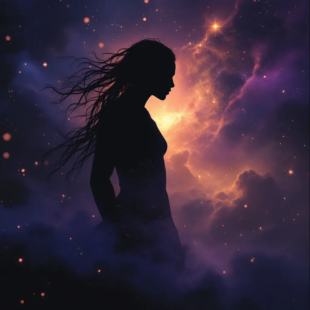 Siyah Gece Içinde Ezan Sesi — Ezan Sesi Duymak sembolünün siyah gece içinde ezan sesi varyantını temsil eden cosmic mini görsel.