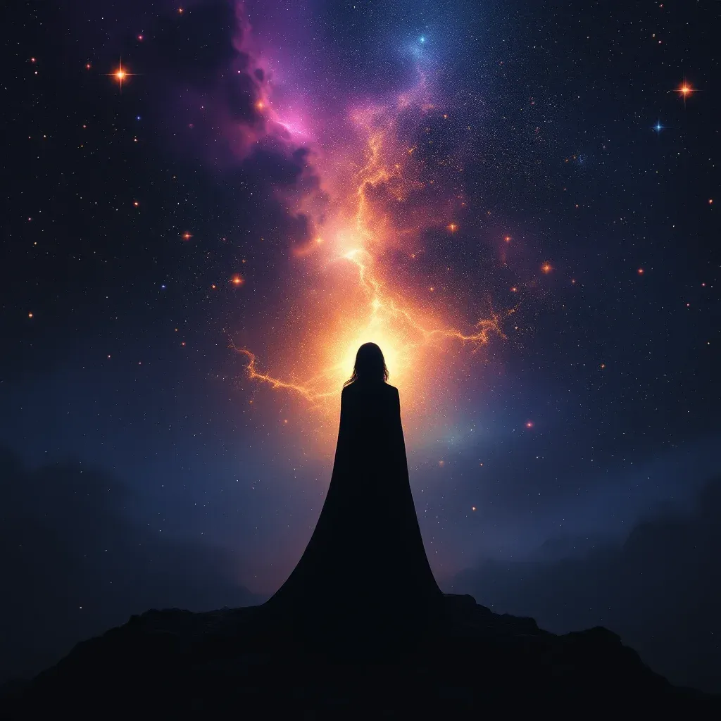 Siyah Giyimli Cumhurbaşkanı — Cumhurbaşkanı ile Konuşmak Gündüz Niyetine sembolünün siyah giyimli cumhurbaşkanı varyantını temsil eden cosmic mini görsel.