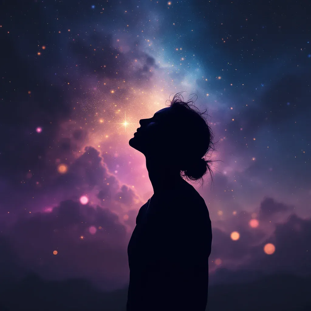 Siyah Giyinmiş Bir Erkeğin Öpmesi — Tanımadığın Bir Erkeğin Seni Öpmesi sembolünün siyah giyinmiş bir erkeğin öpmesi varyantını temsil eden cosmic mini görsel.