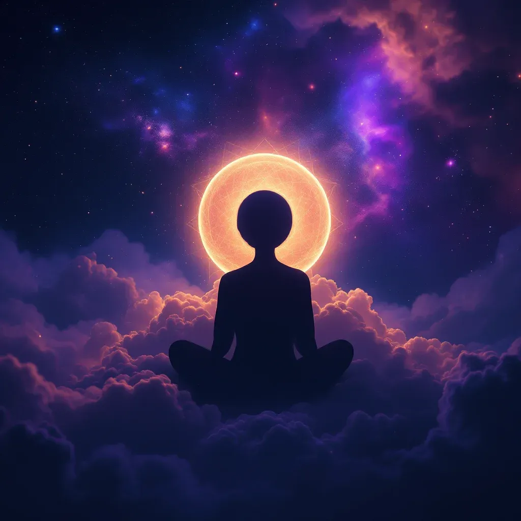 Siyah Giyinmiş Hamile Tanıdık — Tanıdık Birini Hamile sembolünün siyah giyinmiş hamile tanıdık varyantını temsil eden cosmic mini görsel.