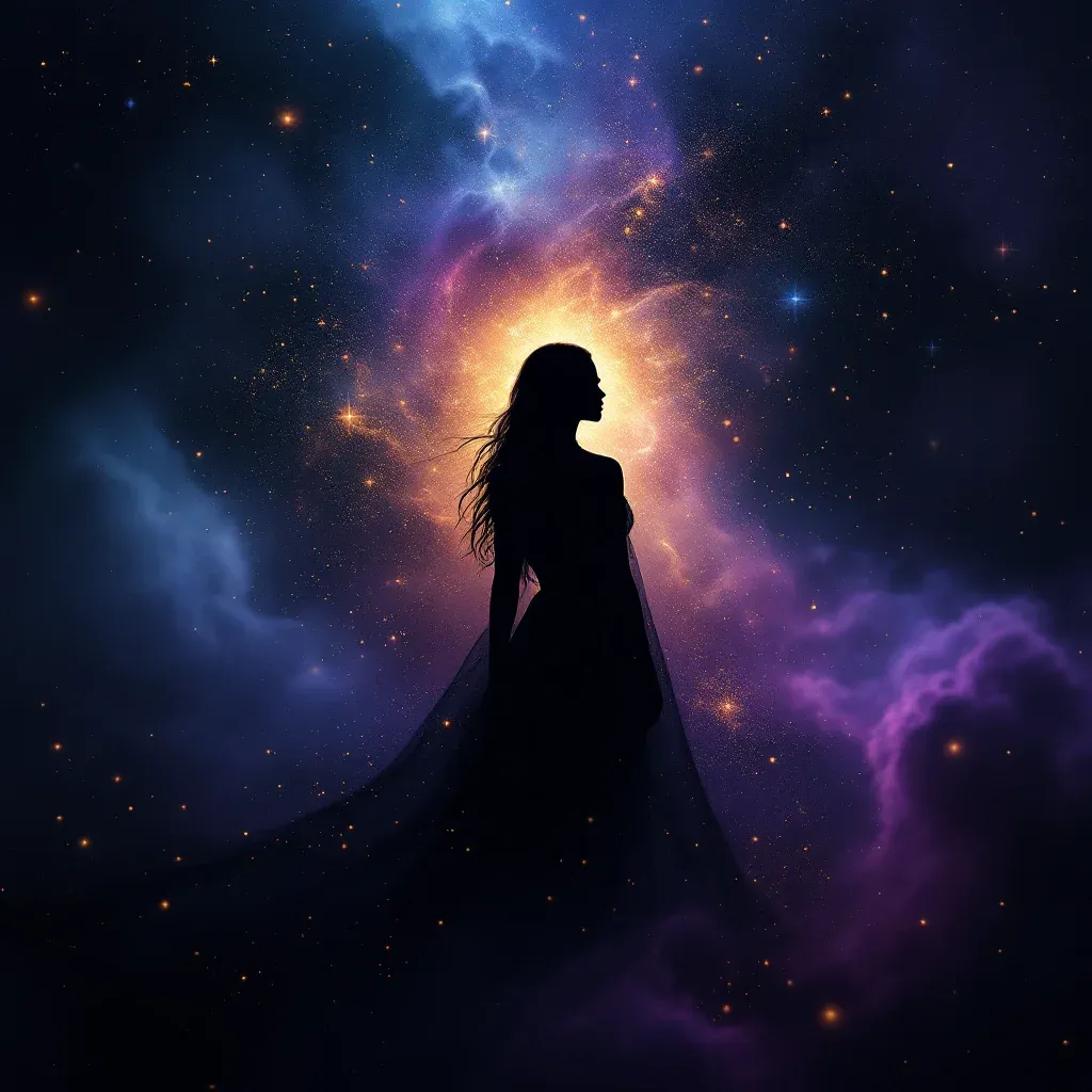 Siyah Giyinmiş Olarak Görmek — Sevdiği Kızı sembolünün siyah giyinmiş olarak görmek varyantını temsil eden cosmic mini görsel.
