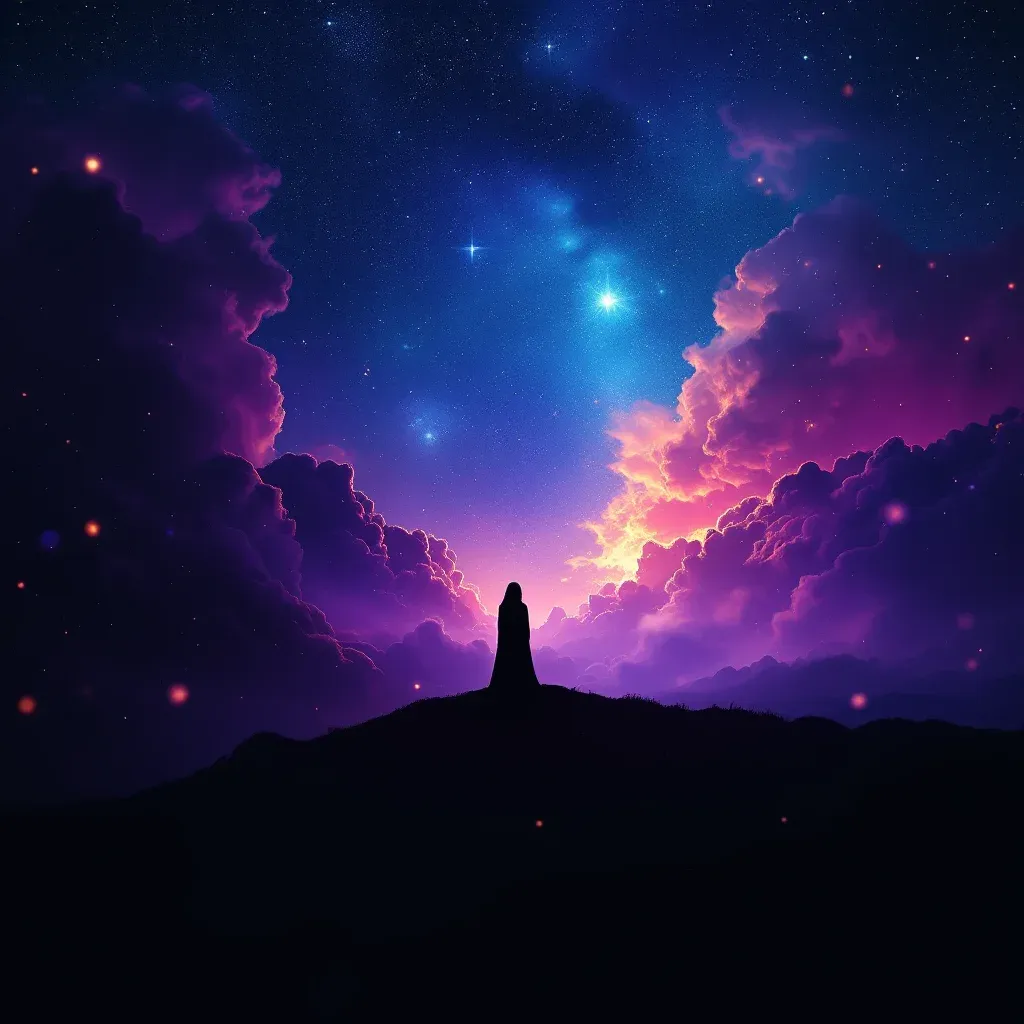 Siyah Güvercin — Güvercin sembolünün siyah güvercin varyantını temsil eden cosmic mini görsel.